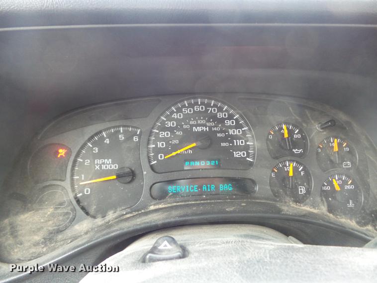 image for item DB6377 2003 Chevrolet Silverado 1500 Ext. Cab pickup truck