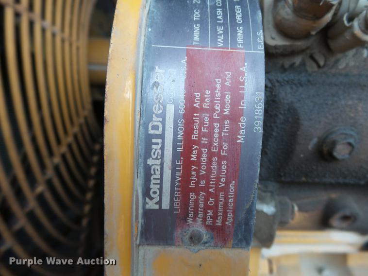 image for item DB7243 1995 Galion Dresser 850 motor grader