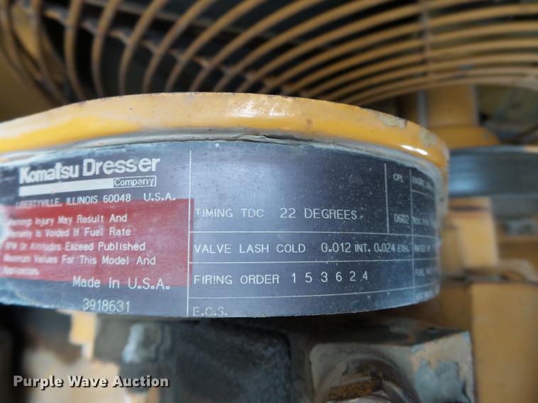 image for item DB7243 1995 Galion Dresser 850 motor grader