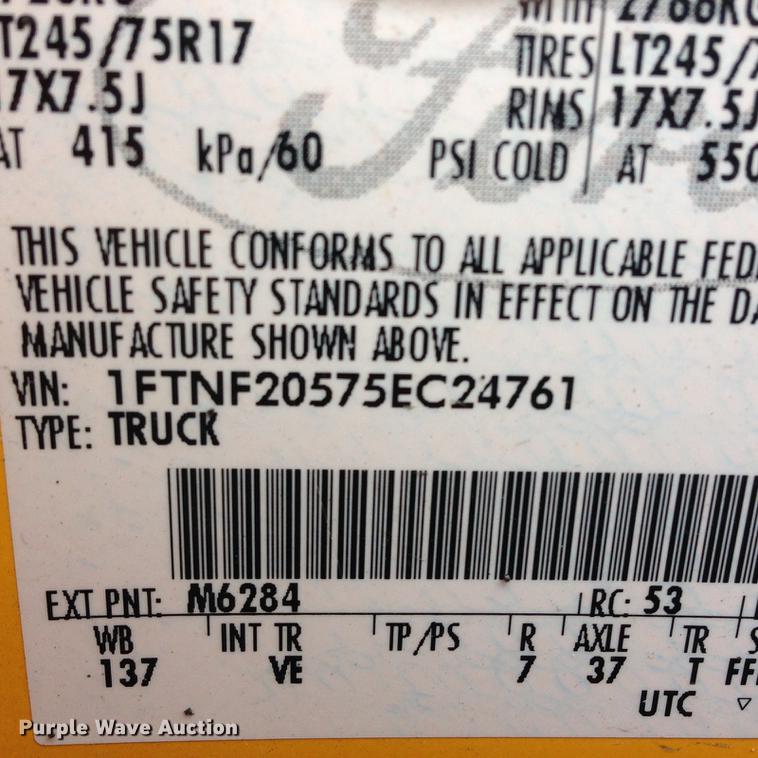 image for item DB7249 2005 Ford F250 pickup truck