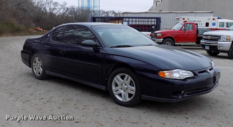 image for item DB8747 2002 Chevrolet Monte Carlo