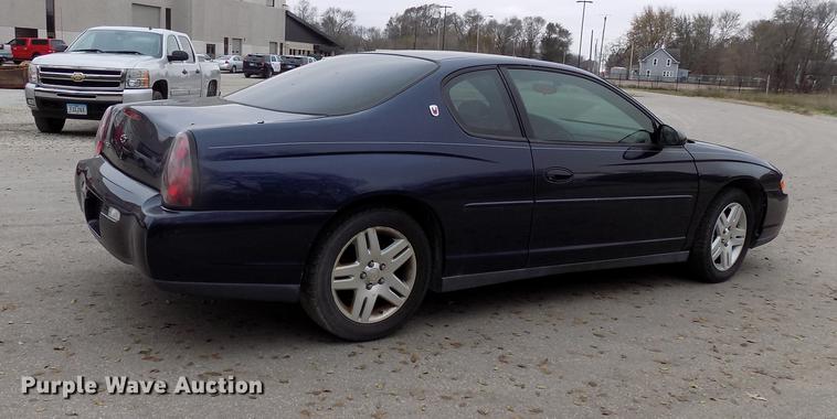 image for item DB8747 2002 Chevrolet Monte Carlo