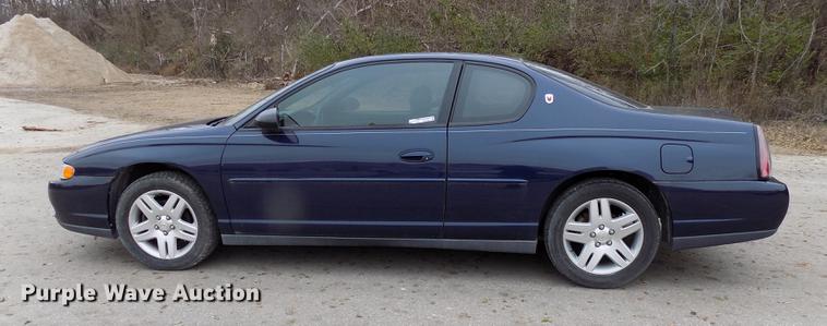 image for item DB8747 2002 Chevrolet Monte Carlo