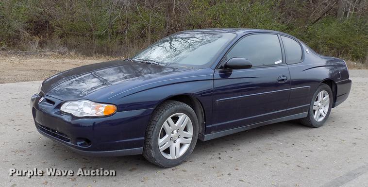 image for item DB8747 2002 Chevrolet Monte Carlo