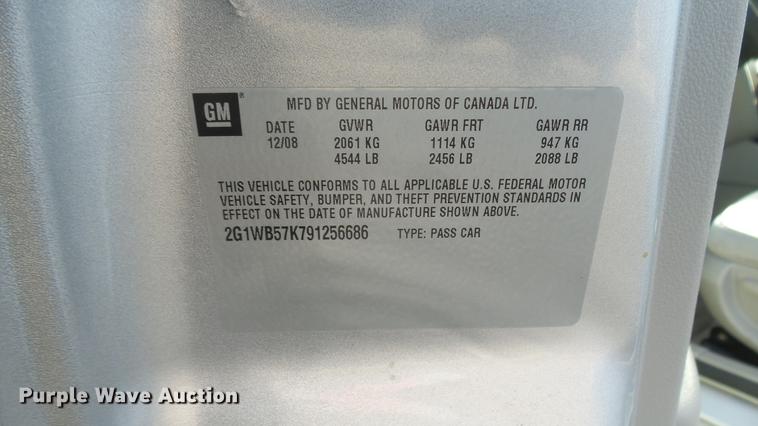 image for item DC1921 2009 Chevrolet Impala