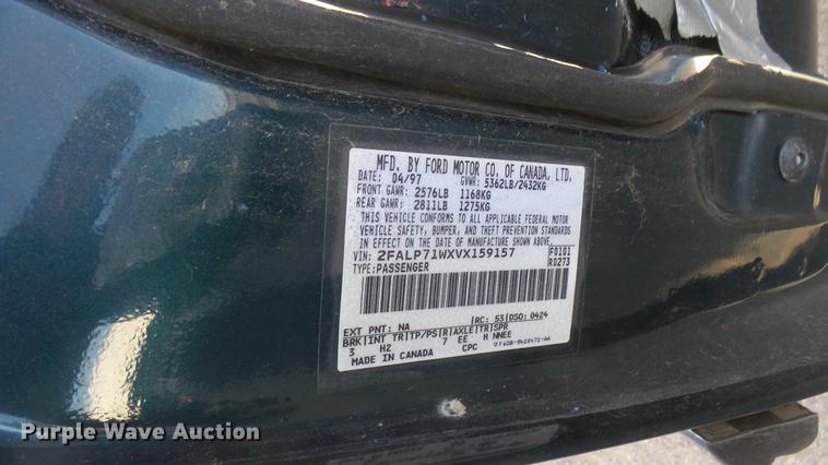 image for item DC1924 1997 Ford Crown Victoria police interceptor