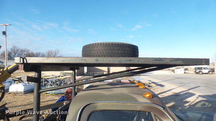 image for item DC1943 1977 Chevrolet 30 pickup truck with tree spade