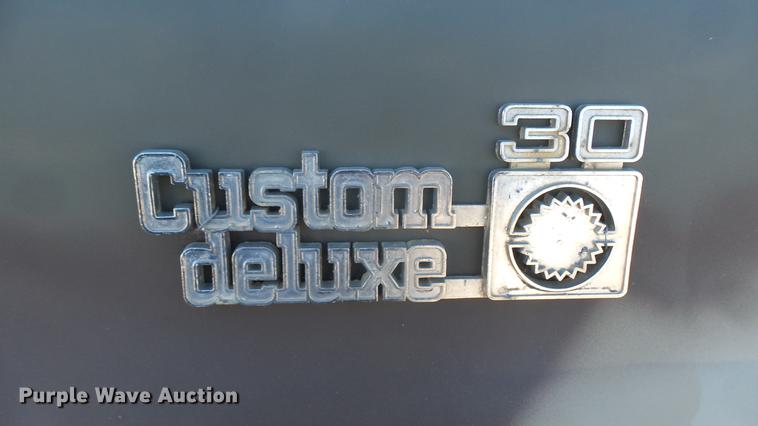 image for item DC1943 1977 Chevrolet 30 pickup truck with tree spade