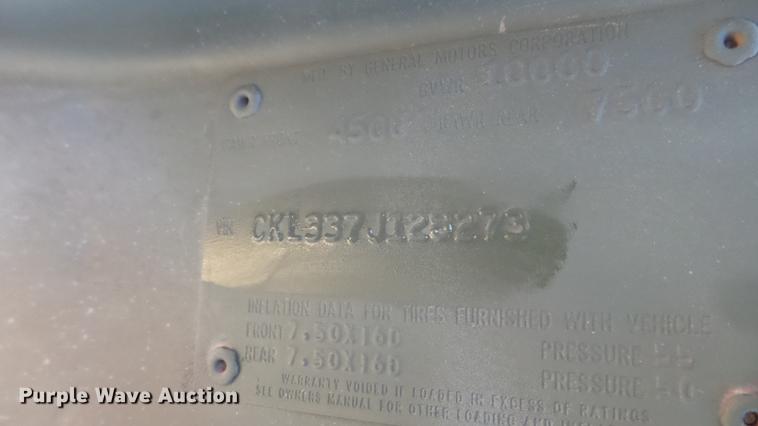 image for item DC1943 1977 Chevrolet 30 pickup truck with tree spade