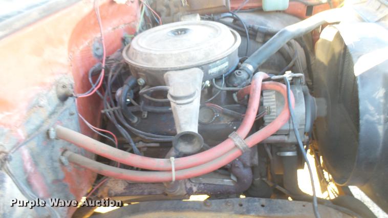 image for item DC1943 1977 Chevrolet 30 pickup truck with tree spade