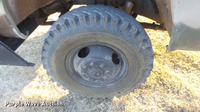 image for item DC1943 1977 Chevrolet 30 pickup truck with tree spade