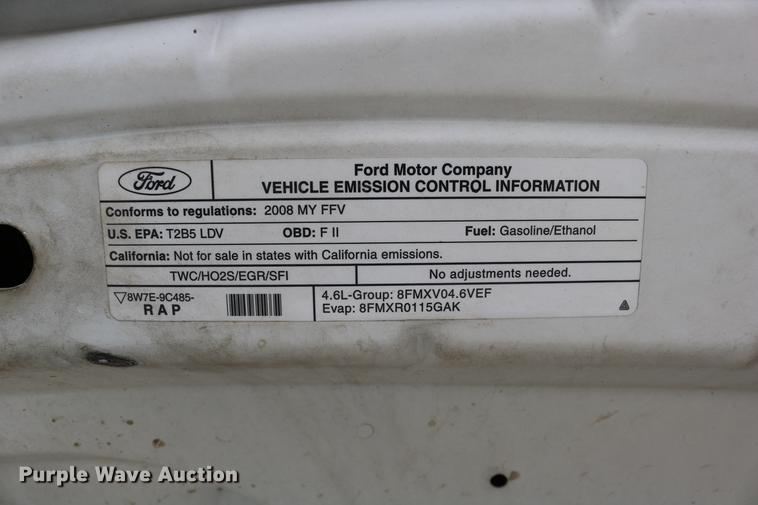 image for item DC3570 2008 Ford Crown Victoria Police Interceptor