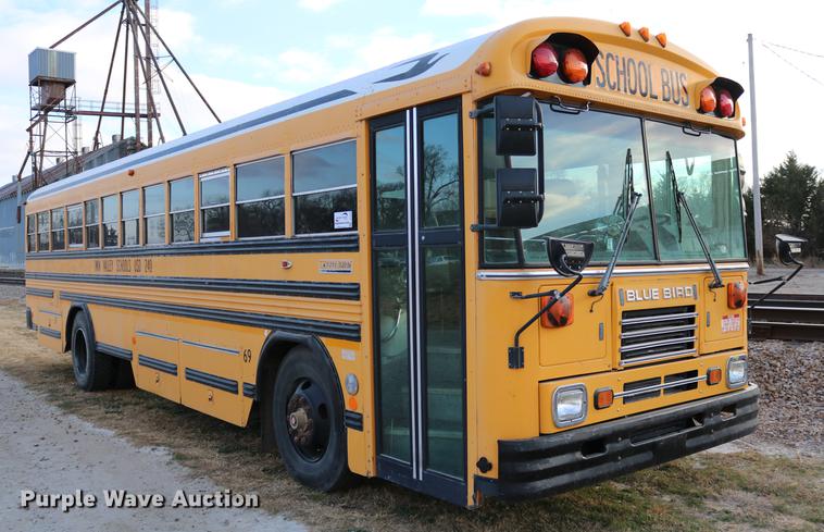 image for item DC3579 1999 Blue Bird school bus