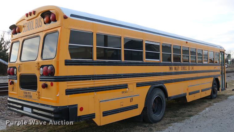 image for item DC3579 1999 Blue Bird school bus