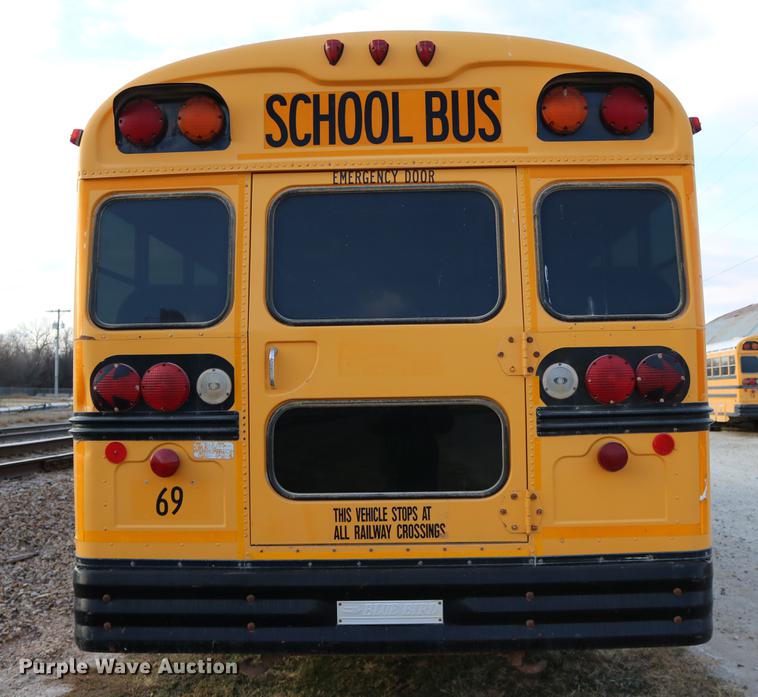 image for item DC3579 1999 Blue Bird school bus