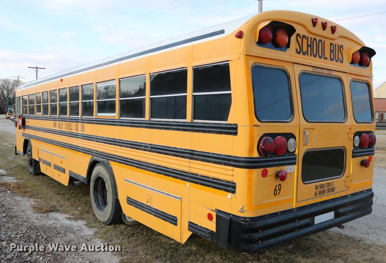 image for item DC3579 1999 Blue Bird school bus