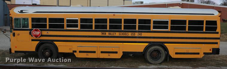 image for item DC3579 1999 Blue Bird school bus
