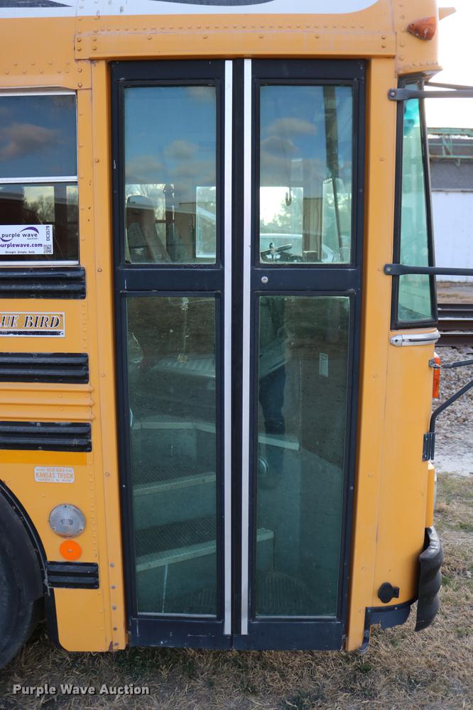 image for item DC3579 1999 Blue Bird school bus