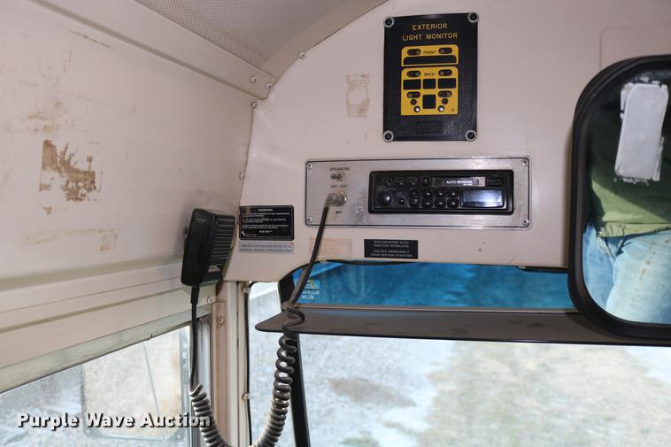 image for item DC3579 1999 Blue Bird school bus