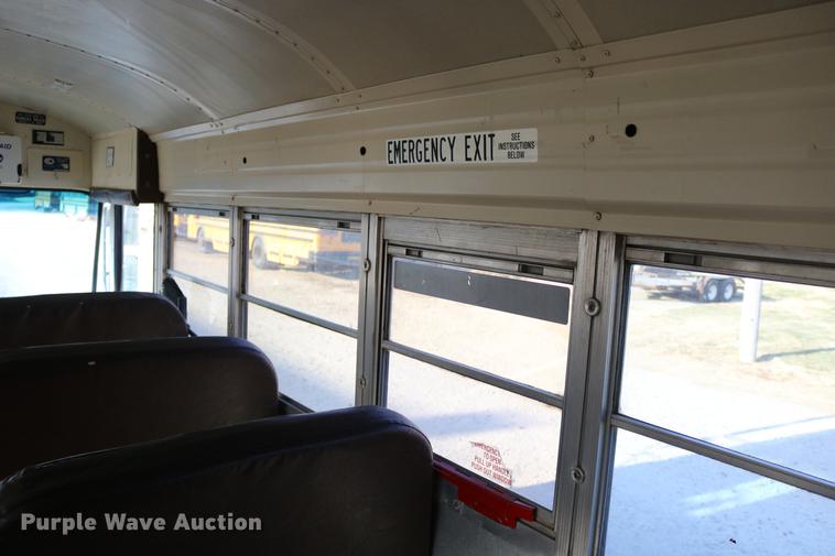 image for item DC3579 1999 Blue Bird school bus