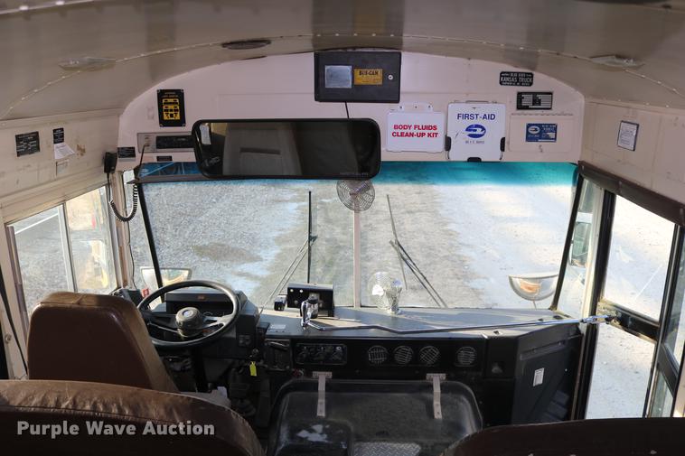 image for item DC3579 1999 Blue Bird school bus