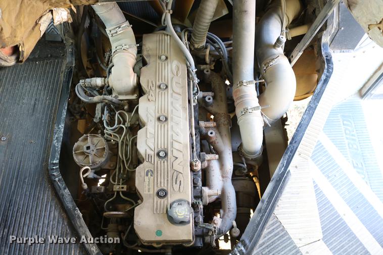 image for item DC3579 1999 Blue Bird school bus