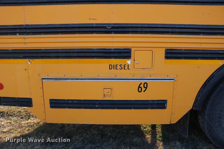 image for item DC3579 1999 Blue Bird school bus