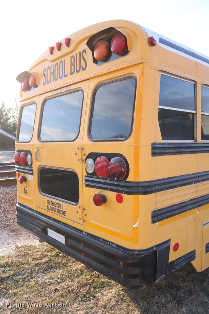 image for item DC3579 1999 Blue Bird school bus