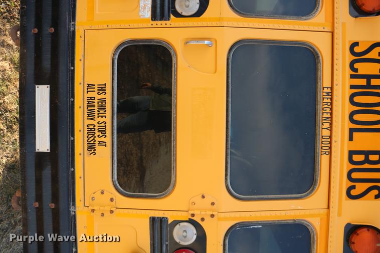 image for item DC3579 1999 Blue Bird school bus