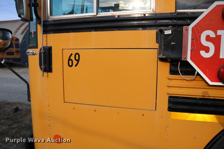 image for item DC3579 1999 Blue Bird school bus