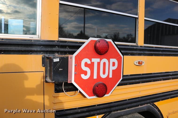 image for item DC3579 1999 Blue Bird school bus