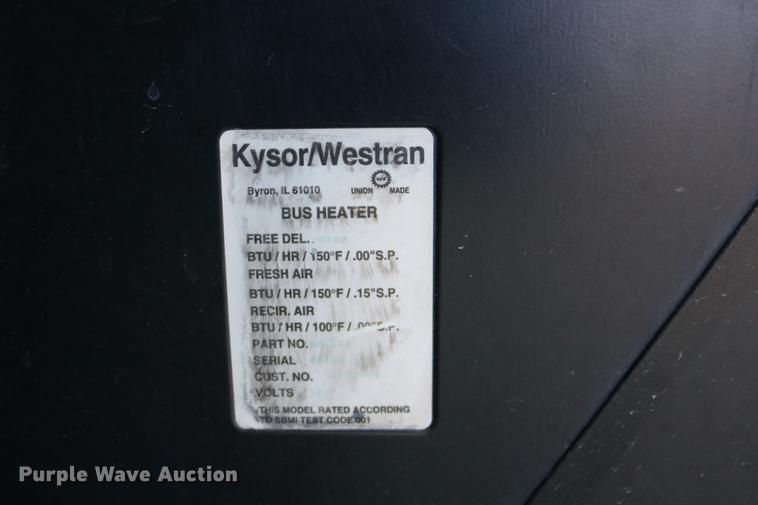 image for item DC3579 1999 Blue Bird school bus