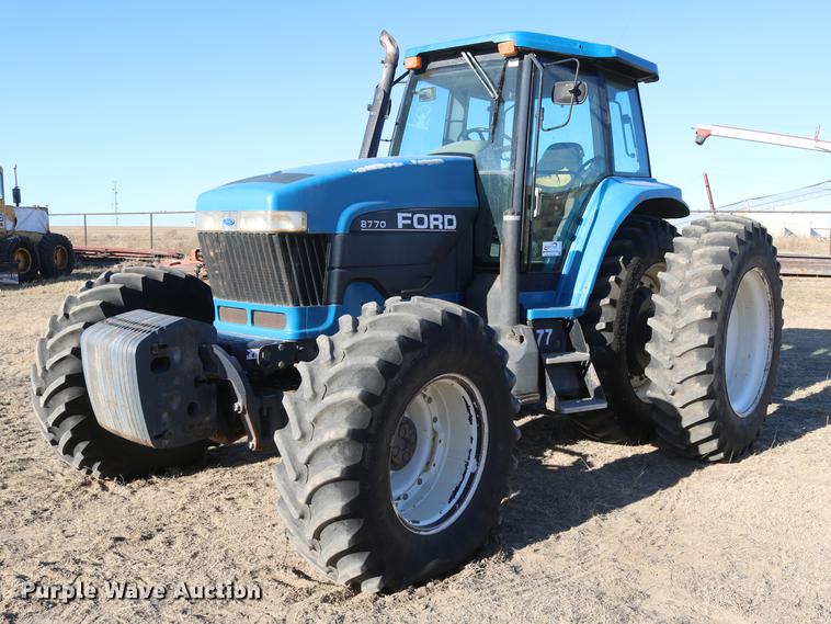image for item DC3591 1994 Ford 8770 MFWD tractor