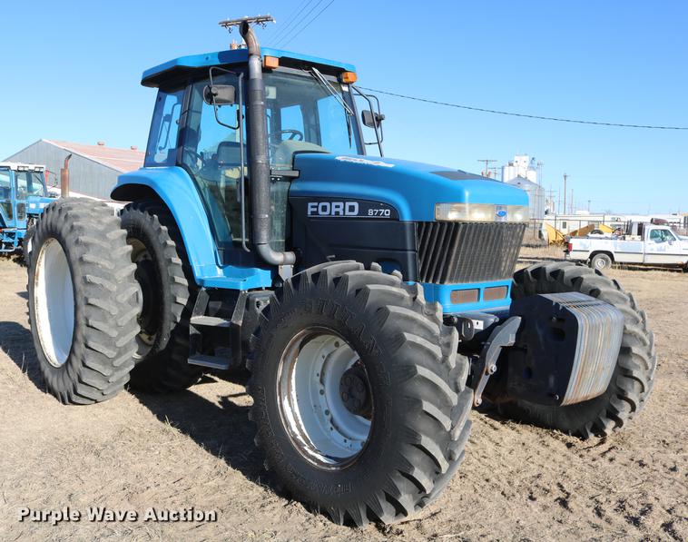 image for item DC3591 1994 Ford 8770 MFWD tractor