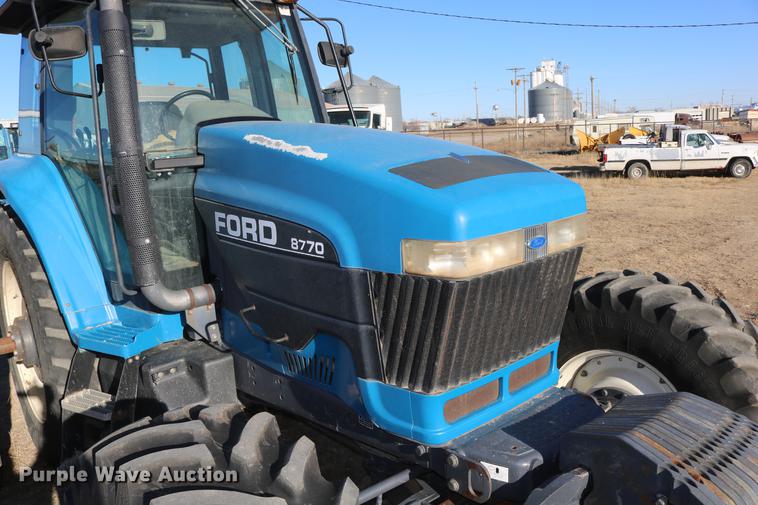 image for item DC3591 1994 Ford 8770 MFWD tractor