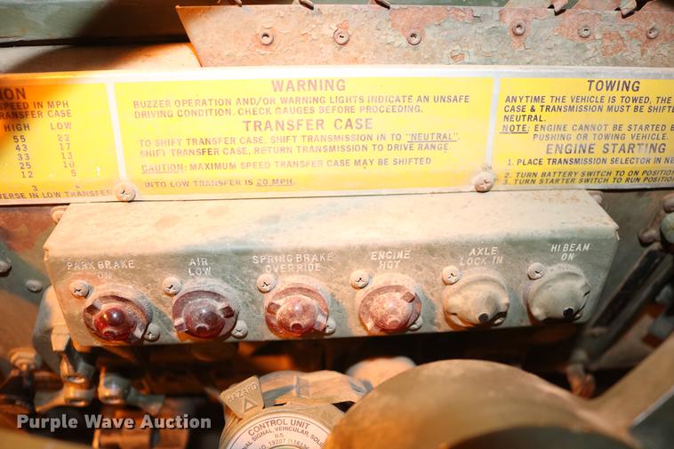 image for item DC3614 1986 Am General AMGN-M929 dump truck