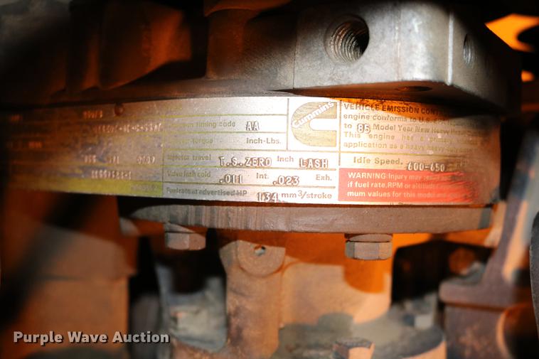 image for item DC3614 1986 Am General AMGN-M929 dump truck