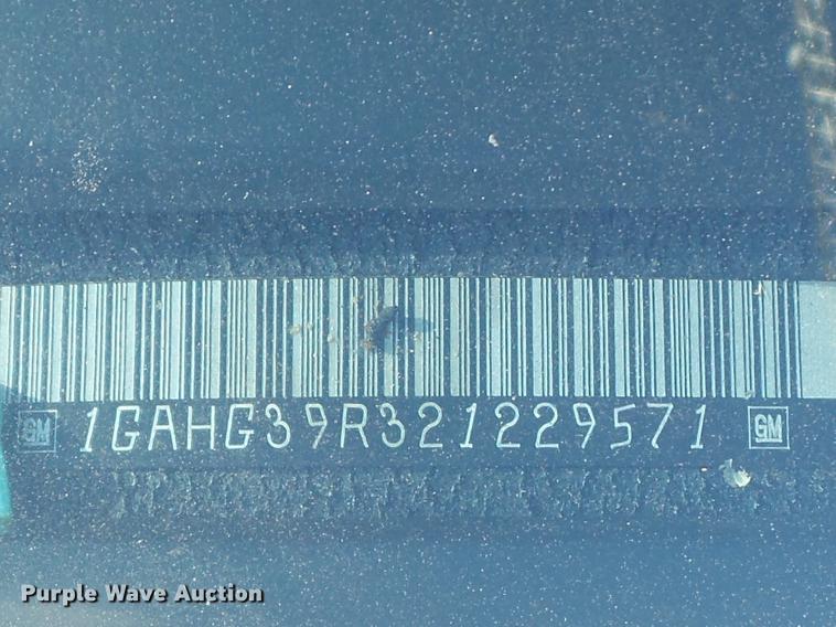 image for item DC7473 2002 Chevrolet Express 3500 Extended van