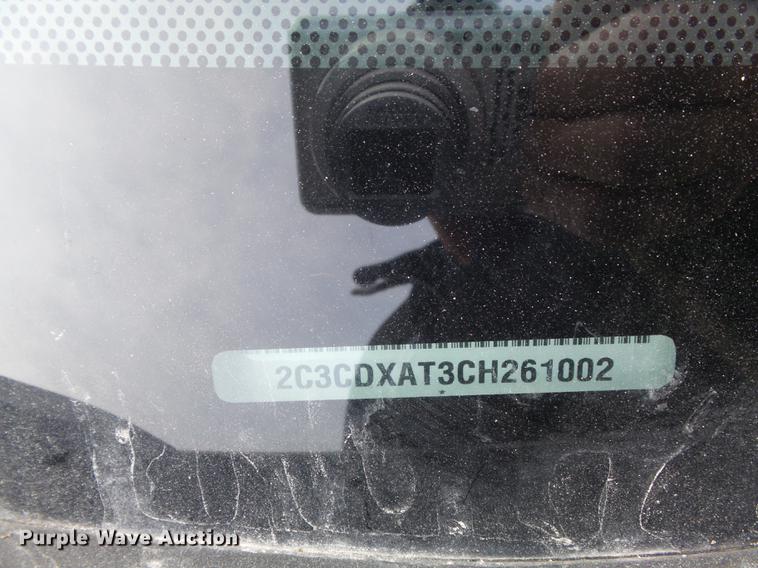 image for item DC7477 2012 Dodge Charger Police