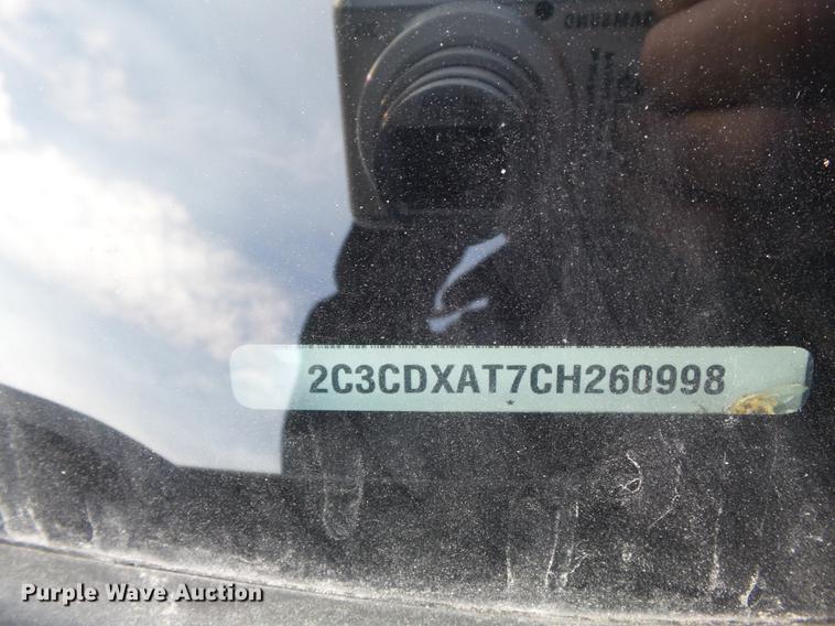 image for item DC7478 2012 Dodge Charger Police