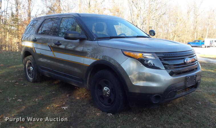 image for item DC7483 2014 Ford Explorer Police SUV