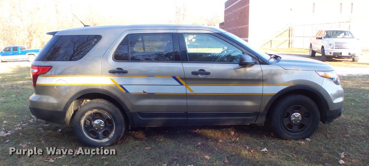 image for item DC7483 2014 Ford Explorer Police SUV