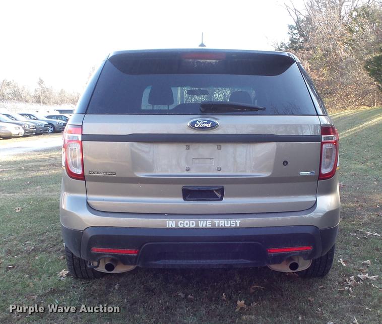 image for item DC7483 2014 Ford Explorer Police SUV