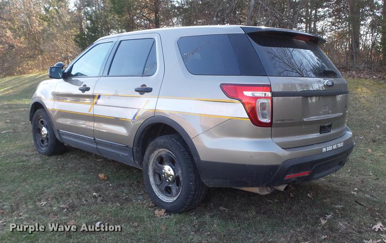 image for item DC7483 2014 Ford Explorer Police SUV