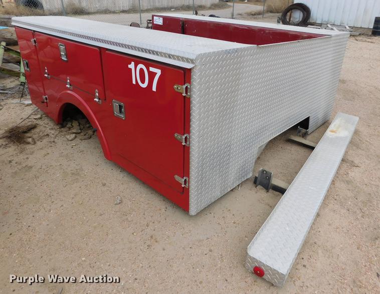 image for item DC8466 Norwest Bodies fiberglass utility bed