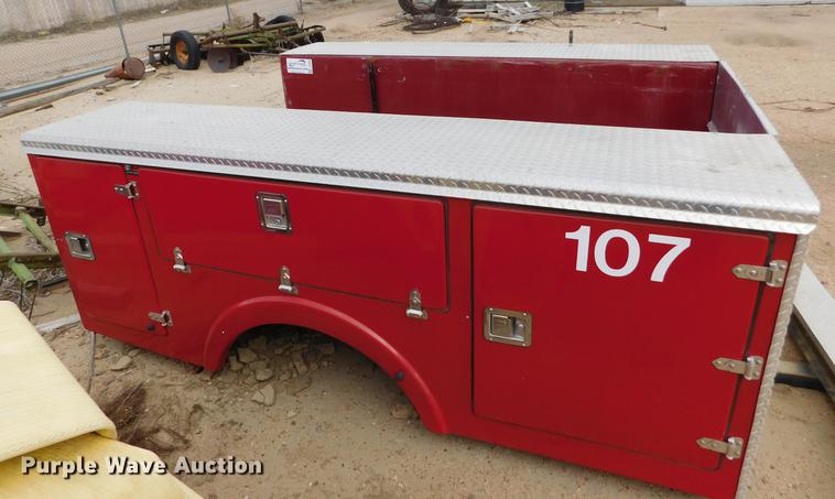 image for item DC8466 Norwest Bodies fiberglass utility bed