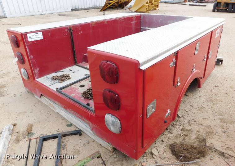 image for item DC8466 Norwest Bodies fiberglass utility bed