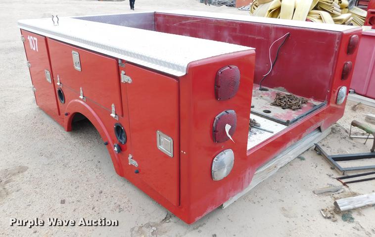 image for item DC8466 Norwest Bodies fiberglass utility bed