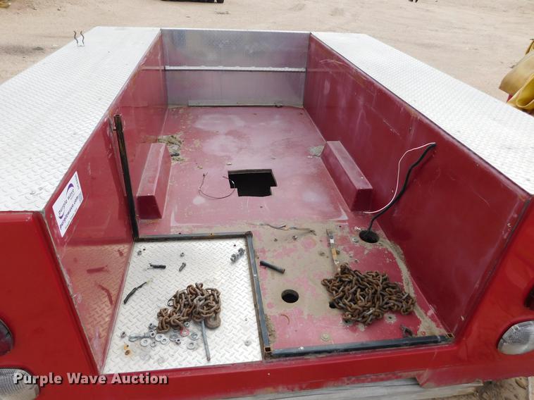 image for item DC8466 Norwest Bodies fiberglass utility bed