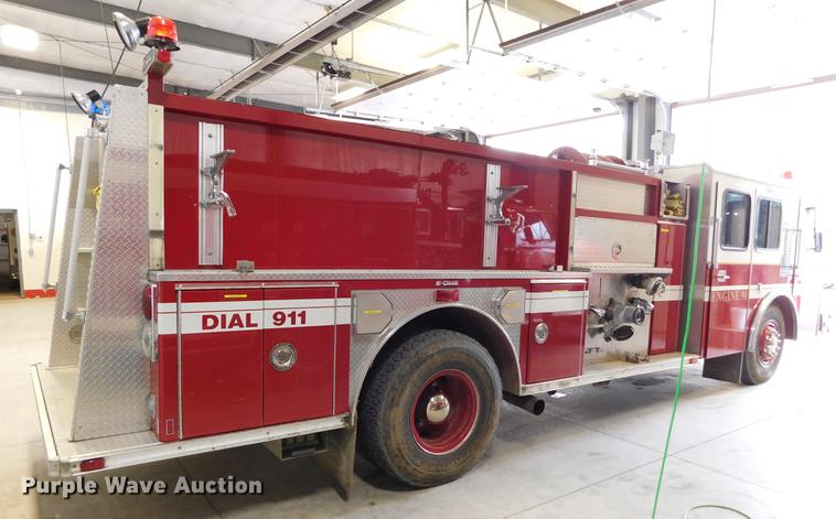 image for item DC8468 1995 Emergency One fire truck